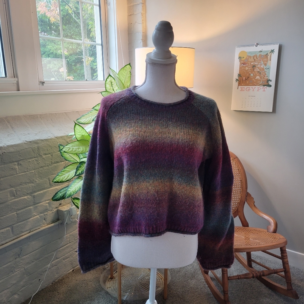 Madewell gradient wool sweater